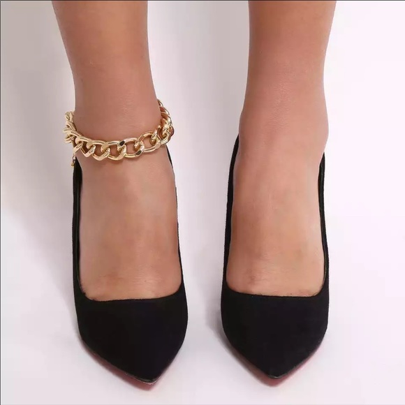 Gold Link anklet - Picture 6 of 9